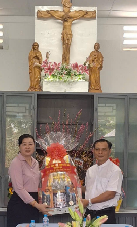 Hoà Hiệp thành lập đoàn chúc mừng lễ giáng sinh năm 2025 tại nhà thờ Ba Kè