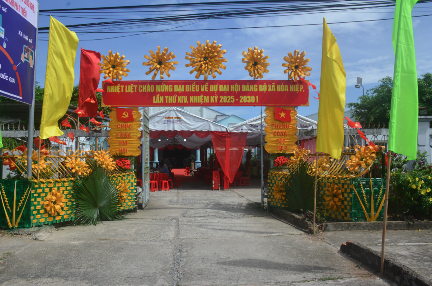 Đại hội Đại biểu Đảng bộ xã Hòa Hiệp, lần thứ XIV, nhiệm kỳ 2025 - 2030