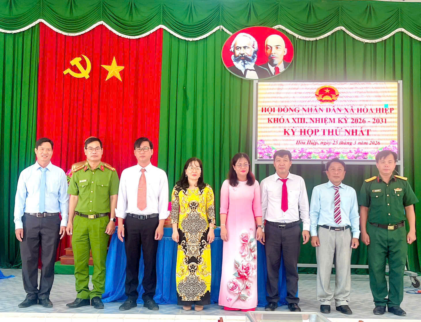 Kỳ họp thứ nhất của Hội đồng nhân dân xã Hòa Hiệp, khóa XIII, nhiệm kỳ 2026 – 2031 