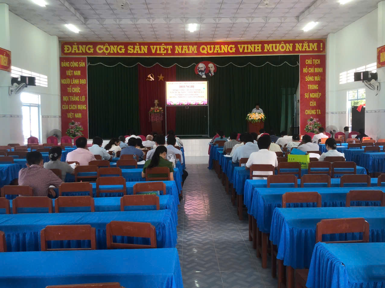 Hoà Hiệp sơ kết chương trình mục tiêu quốc gia về xây dựng nông thôn mới quý I