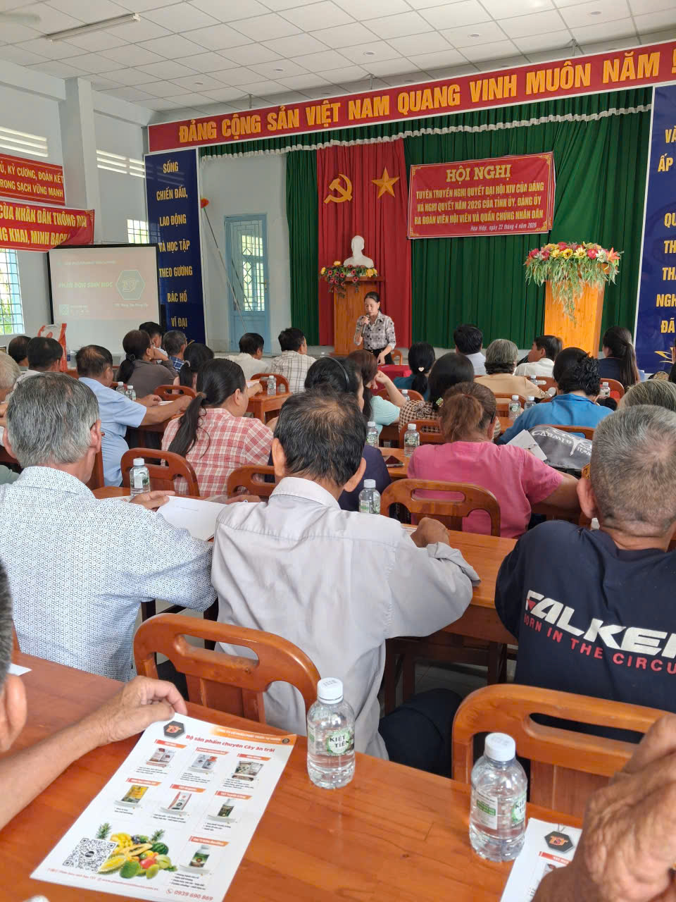 Ủy Ban Mặt trận tổ Quốc Việt Nam xã Hòa Hiệp tăng cường tuyên truyền, vận động, tập hợp các tầng lớp Nhân dân củng cố và phát huy sức mạnh đại đoàn kết toàn dân tộc xây dựng và bảo vệ Tổ quốc Việt Nam Xã hội Chủ nghĩa