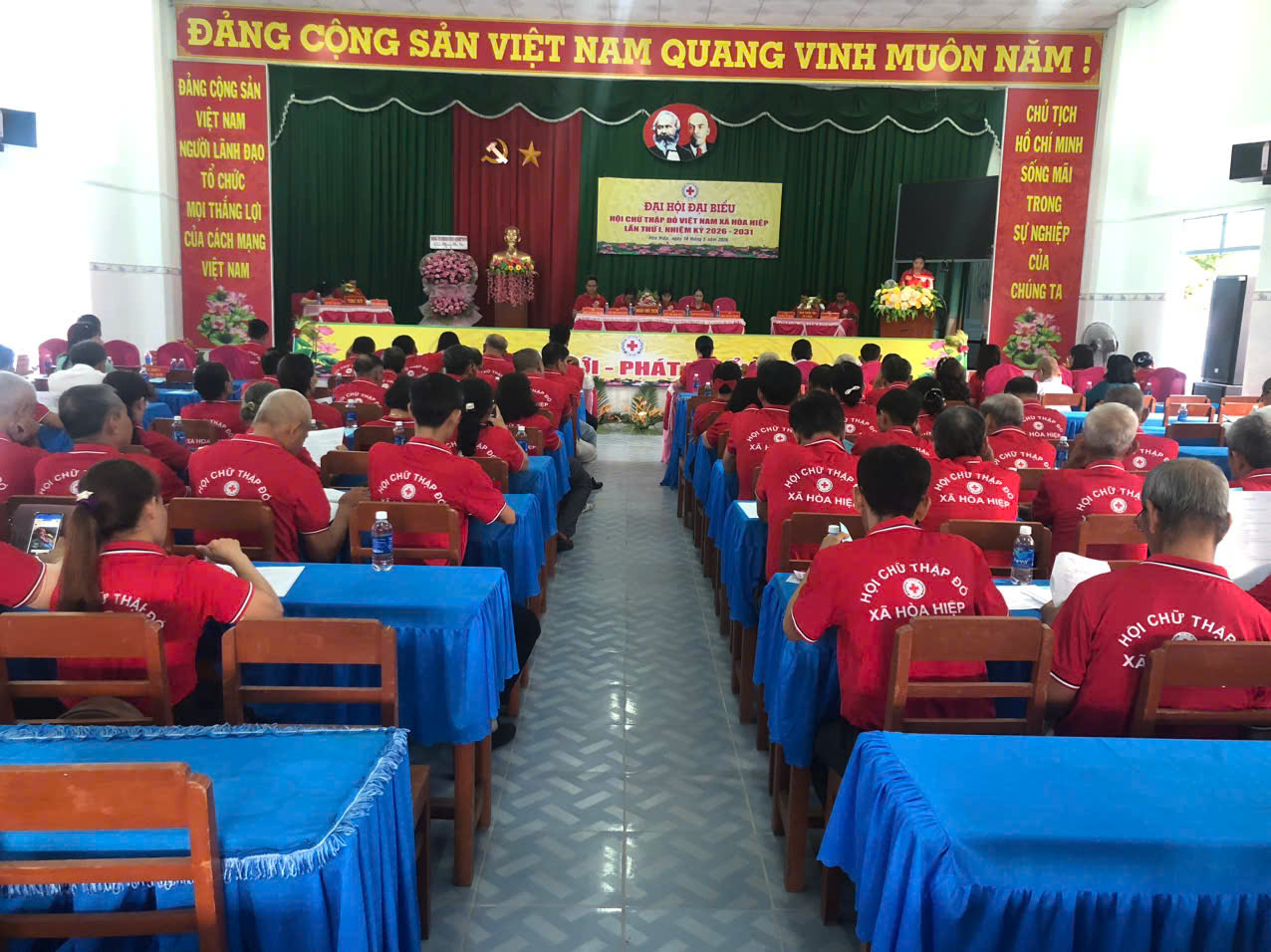 Hòa Hiệp đại hội đại biểu Chữ Thập đỏ lần thứ I nhiệm kỳ 2026-2031